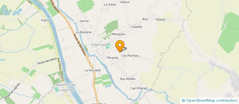 localisation de l'entreprise LE MANDALA DU COEUR  VILLEMADE