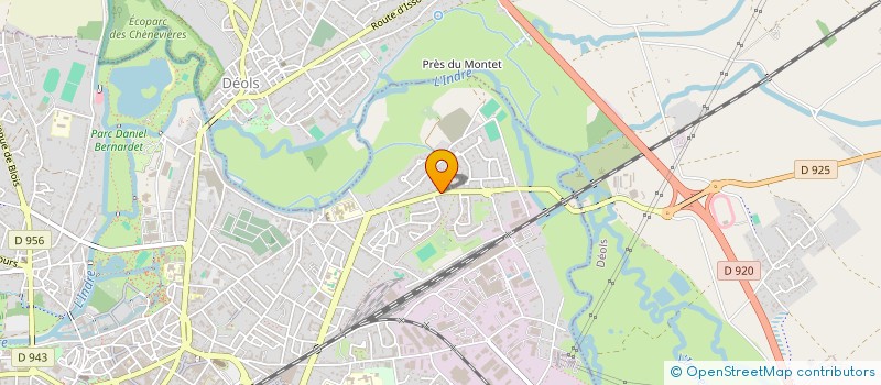 localisation de l'entreprise LE MANDARIN à CHATEAUROUX