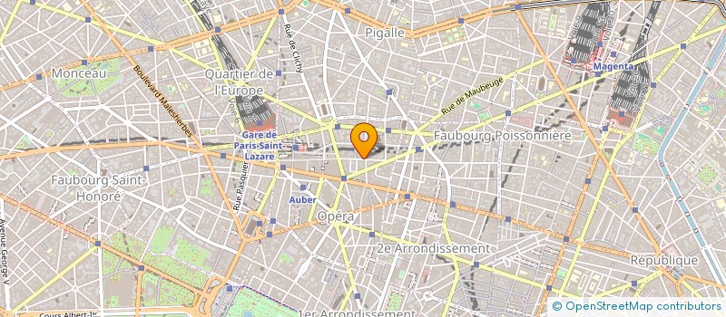 localisation de l'entreprise LE MANDARIN PROVENCE  PARIS