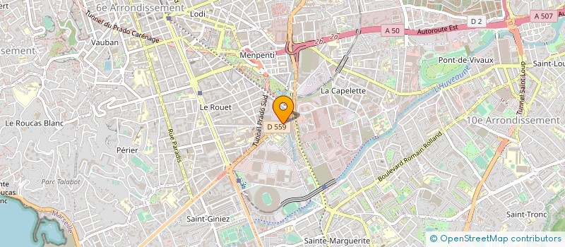 localisation de l'entreprise LE MANDING à MARSEILLE