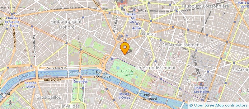 localisation de l'entreprise LE MANEGE à PARIS