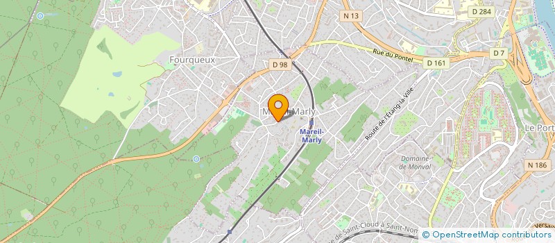 localisation de l'entreprise LE MANEGE à MAREIL-MARLY