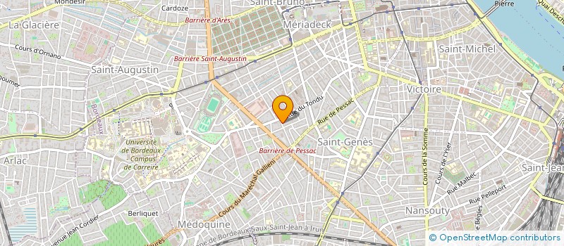 localisation de l'entreprise LE MANEGE  BORDEAUX