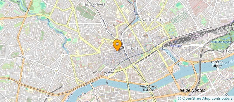 localisation de l'entreprise LE MANEGE AUX FLEURS à NANTES
