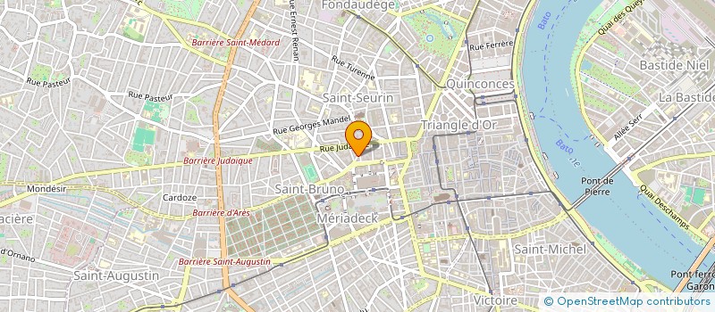 localisation de l'entreprise LE MANEGE DE GARANCE  BORDEAUX