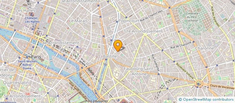 localisation de l'entreprise LE MANHATTAN  PARIS