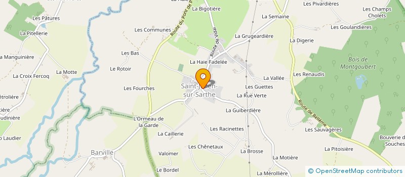 localisation de l'entreprise LE MANOIR AUX HISTOIRES à LES VENTES-DE-BOURSE