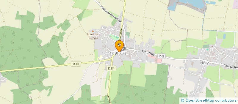 localisation de l'entreprise LE MANOIR DE HAUTERIVE à HAUTERIVE