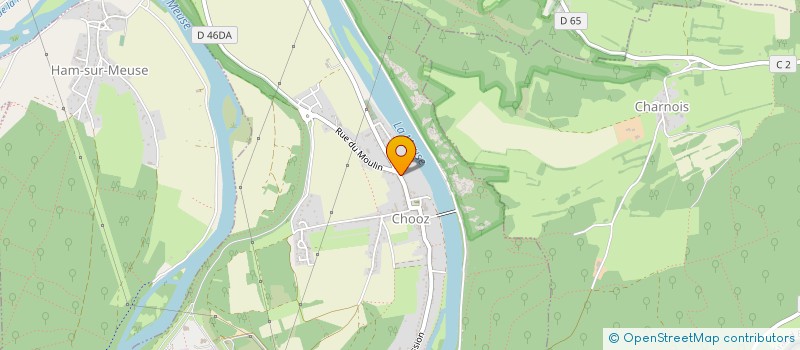 localisation de l'entreprise LE MANOIR DES 2 J  CHOOZ