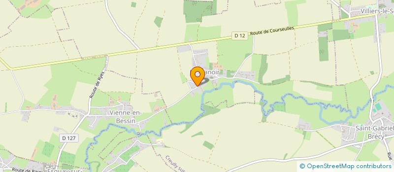 localisation de l'entreprise LE MANOIR DU CHENE  NONANT