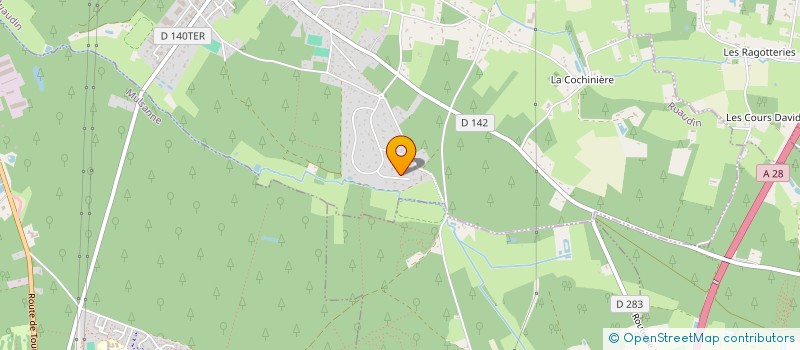 localisation de l'entreprise LE MANS 4X4 à ARNAGE