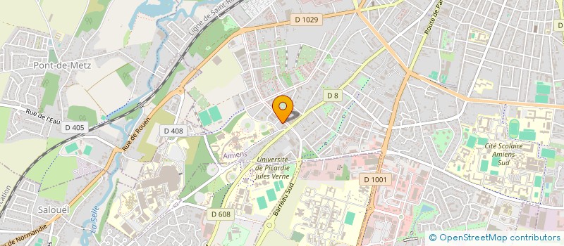 localisation de l'entreprise LE MANS BOLLEE  AMIENS