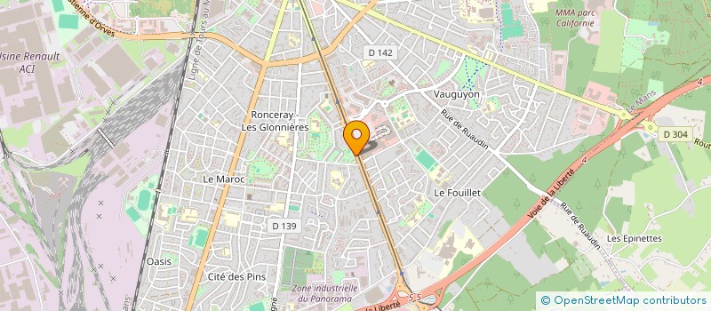 localisation de l'entreprise LE MANS FAIT SA SCENE  LE MANS