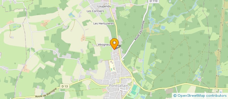 localisation de l'entreprise LE MANS RACING TEAM  PONTVALLAIN