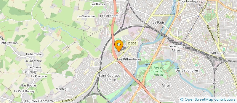 localisation de l'entreprise LE MANS SARTHE TENNIS DE TABLE à LE MANS