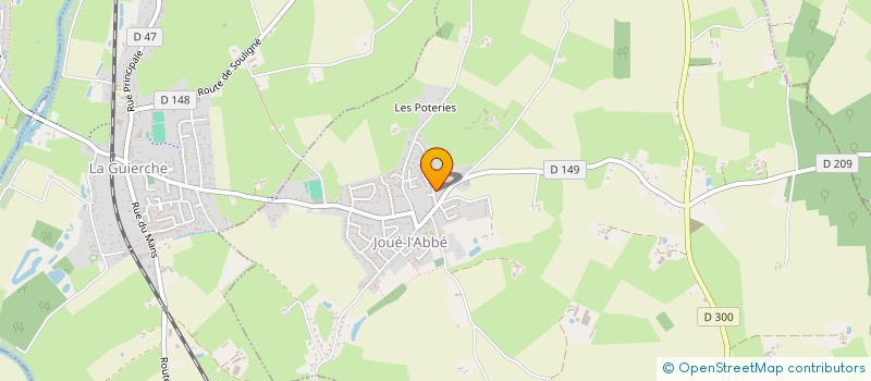 localisation de l'entreprise LE MANS SERRURERIE  CHEVIGNY-SAINT-SAUVEUR