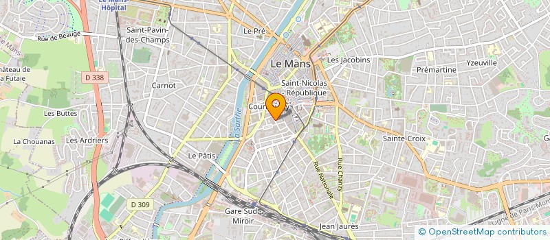 localisation de l'entreprise LE MANS SONGE  LE MANS