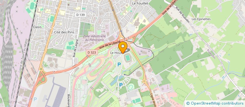 localisation de l'entreprise LE MANS SUPER KART à LE MANS
