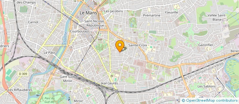 localisation de l'entreprise LE MANS TANA  LE MANS