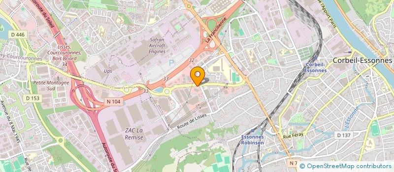 localisation de l'entreprise LE MANSA LE MANDE à CORBEIL-ESSONNES