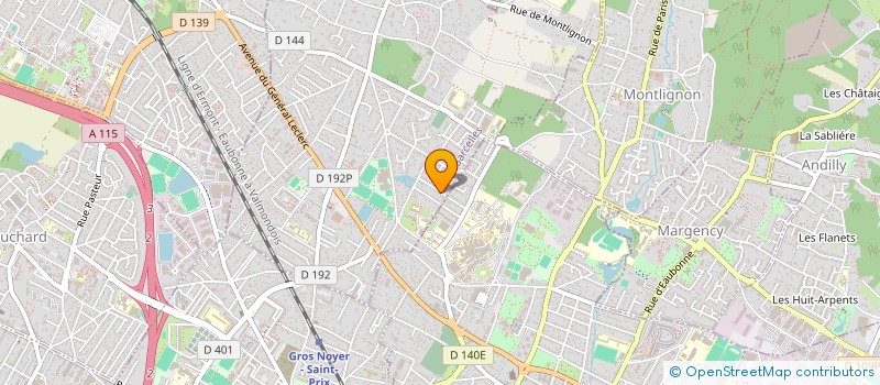 localisation de l'entreprise LE MANSARD à SAINT-PRIX