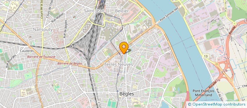 localisation de l'entreprise LE MANSOUR à BEGLES