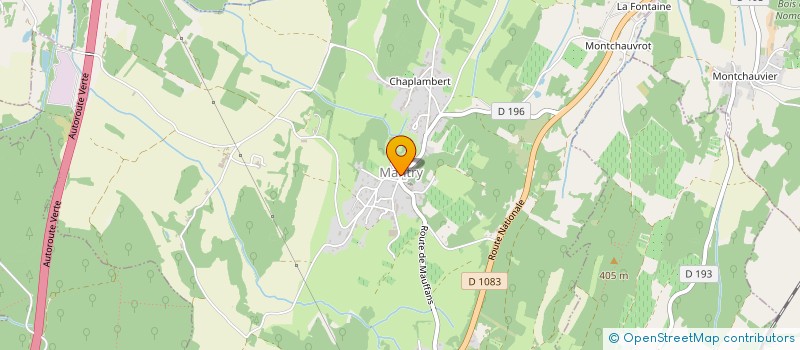 localisation de l'entreprise LE MANTRY  MANTRY