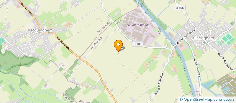 localisation de l'entreprise LE MANUFACTURE FRANCE à BLARINGHEM