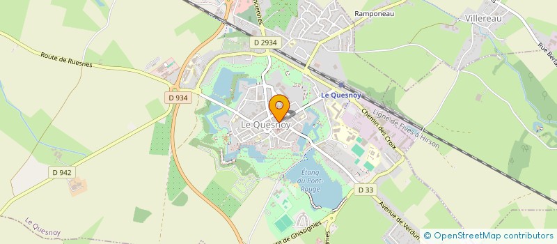 localisation de l'entreprise LE MAORI 2.0 à LE QUESNOY