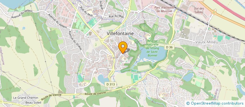 localisation de l'entreprise LE MAP à VILLEFONTAINE