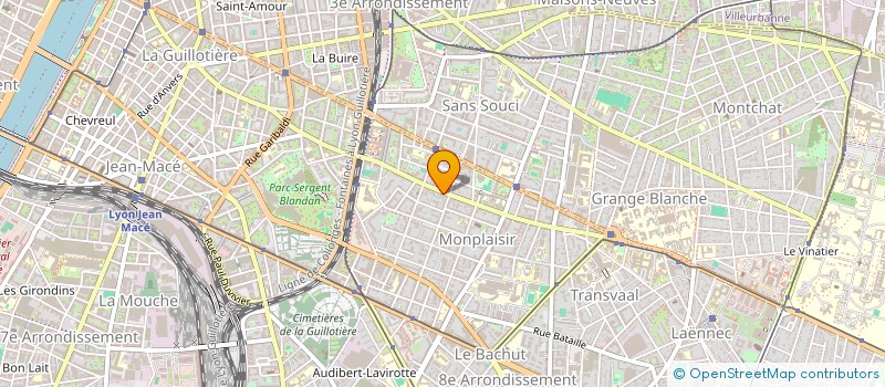 localisation de l'entreprise LE MAQUIS  LYON