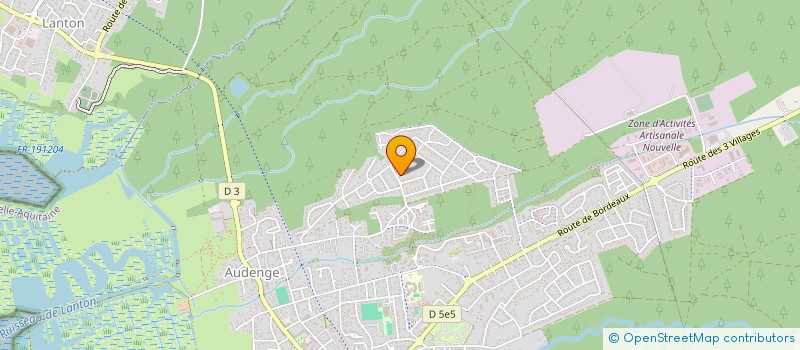 localisation de l'entreprise LE MAQUIS  AUDENGE