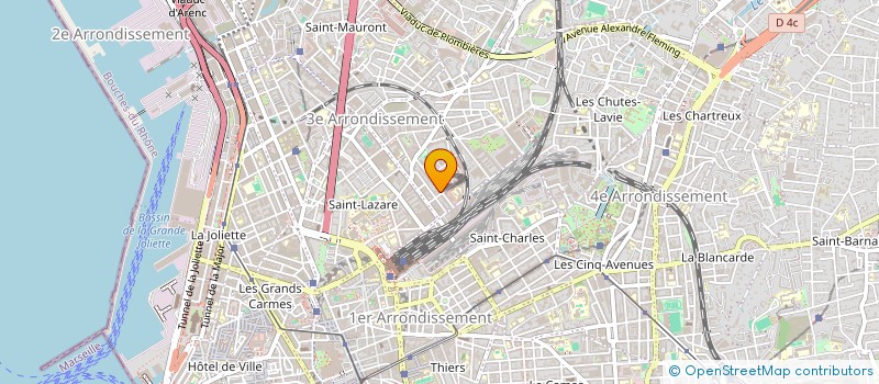 localisation de l'entreprise LE MAQUIS à MARSEILLE