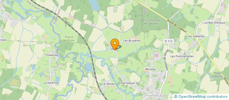 localisation de l'entreprise LE MAQUIS DE SAFRE  FRONTENAUD