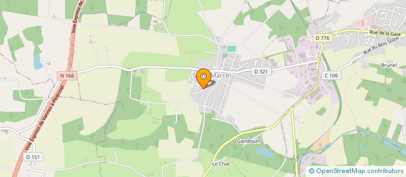 localisation de l'entreprise LE MAQUIS EN LUMIERE  SAINT-MARCEL