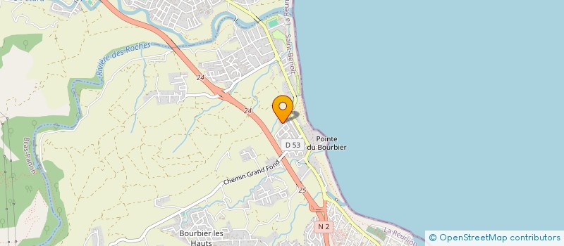 localisation de l'entreprise LE MARAICHAGE DE MAINGARD à SAINT-BENOIT