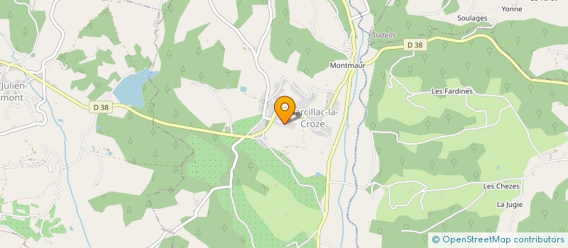 localisation de l'entreprise LE MARAICHER à COLLONGES-LA-ROUGE