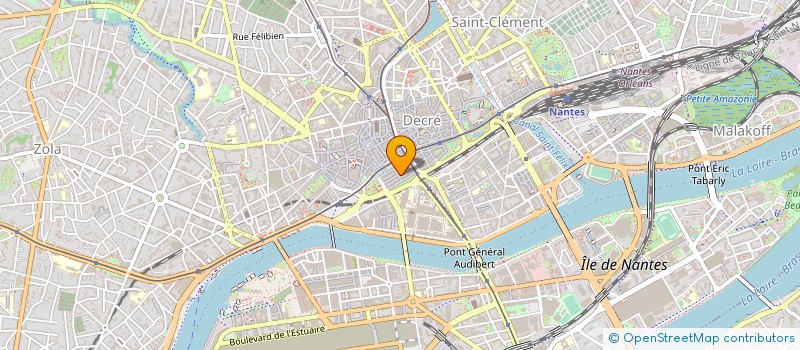 localisation de l'entreprise LE MARAIS à NANTES