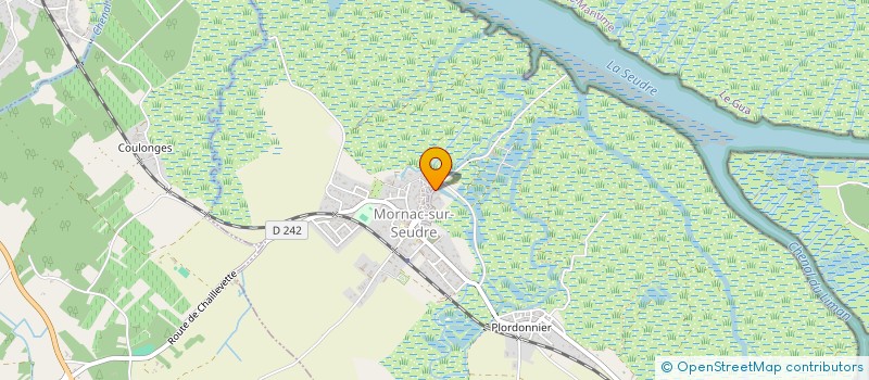 localisation de l'entreprise LE MARAIS  MORNAC-SUR-SEUDRE