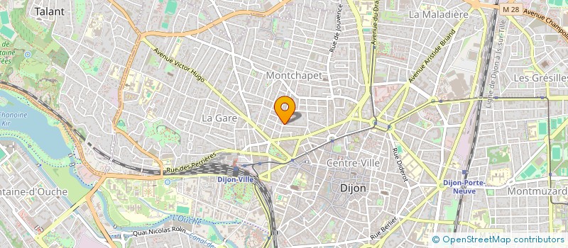 localisation de l'entreprise LE MARAIS  DIJON