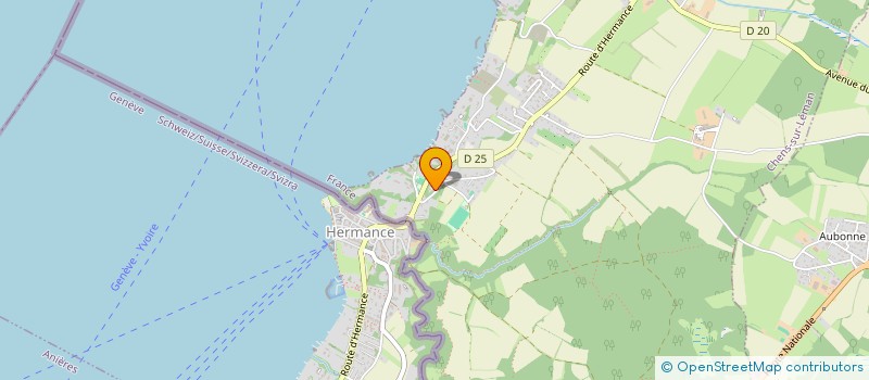 localisation de l'entreprise LE MARAIS  CHENS-SUR-LEMAN