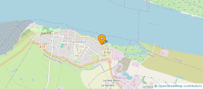 localisation de l'entreprise LE MARAIS  PAIMBUF