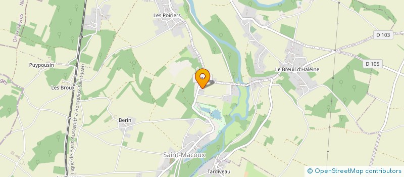 localisation de l'entreprise LE MARAIS  VAL-DE-COMPORTE