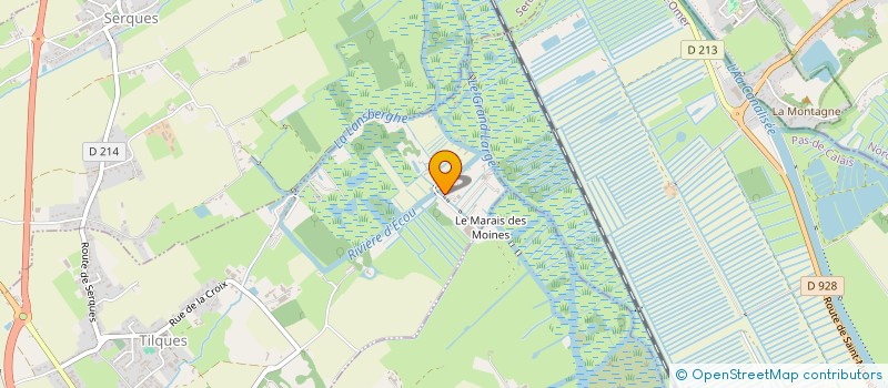 localisation de l'entreprise LE MARAIS BIO D'ECOU à TILQUES