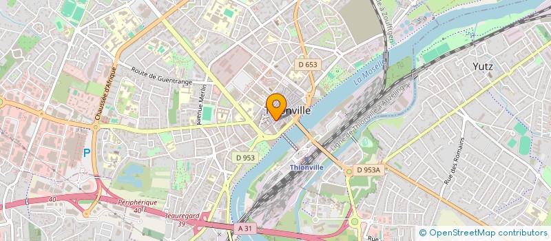 localisation de l'entreprise LE MARAIS - CONCEPT STORE à THIONVILLE