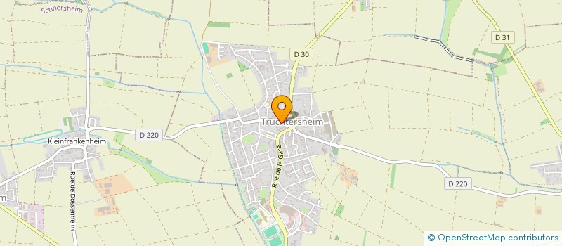 localisation de l'entreprise LE MARAIS N 1  SCHNERSHEIM