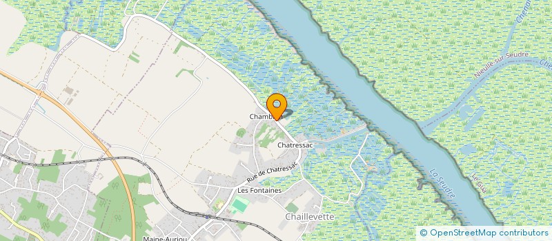 localisation de l'entreprise LE MARAIS NEUF à CHAILLEVETTE