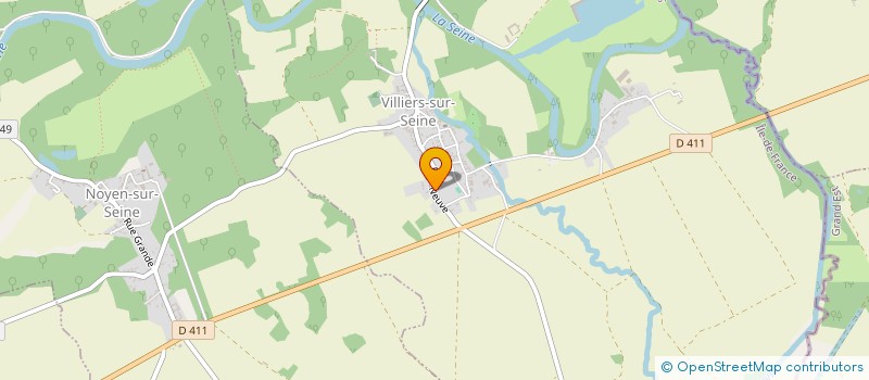 localisation de l'entreprise LE MARATIS  VILLIERS-SUR-SEINE