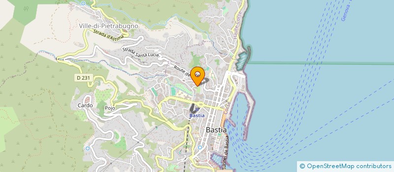 localisation de l'entreprise LE MARAY à BASTIA