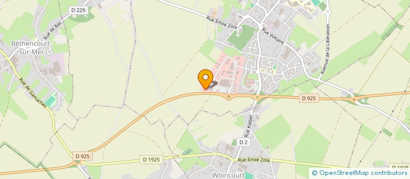 localisation de l'entreprise LE MARCASSIN  FRIVILLE-ESCARBOTIN